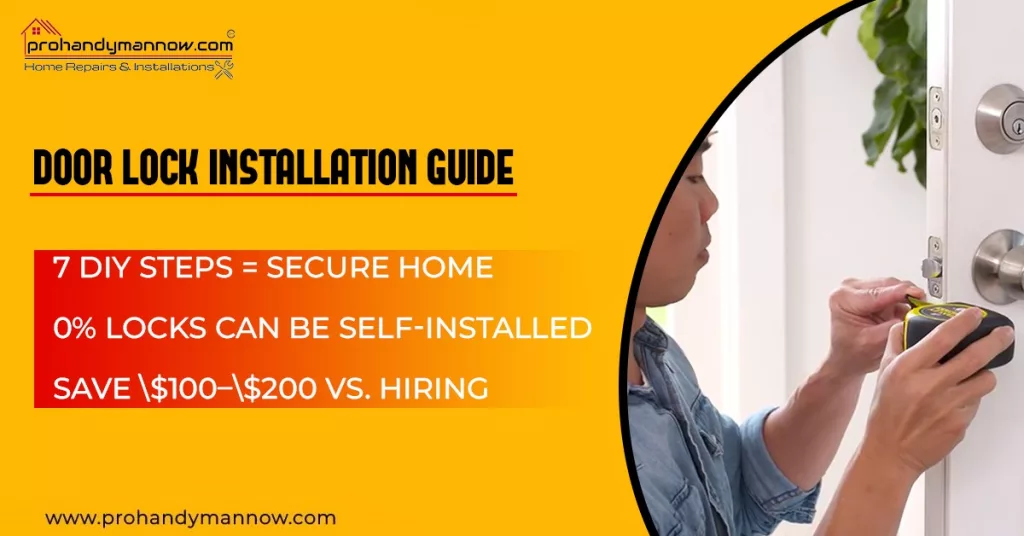 Door Lock Installation guide