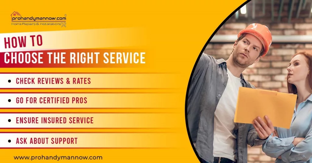 How to choose the right service
