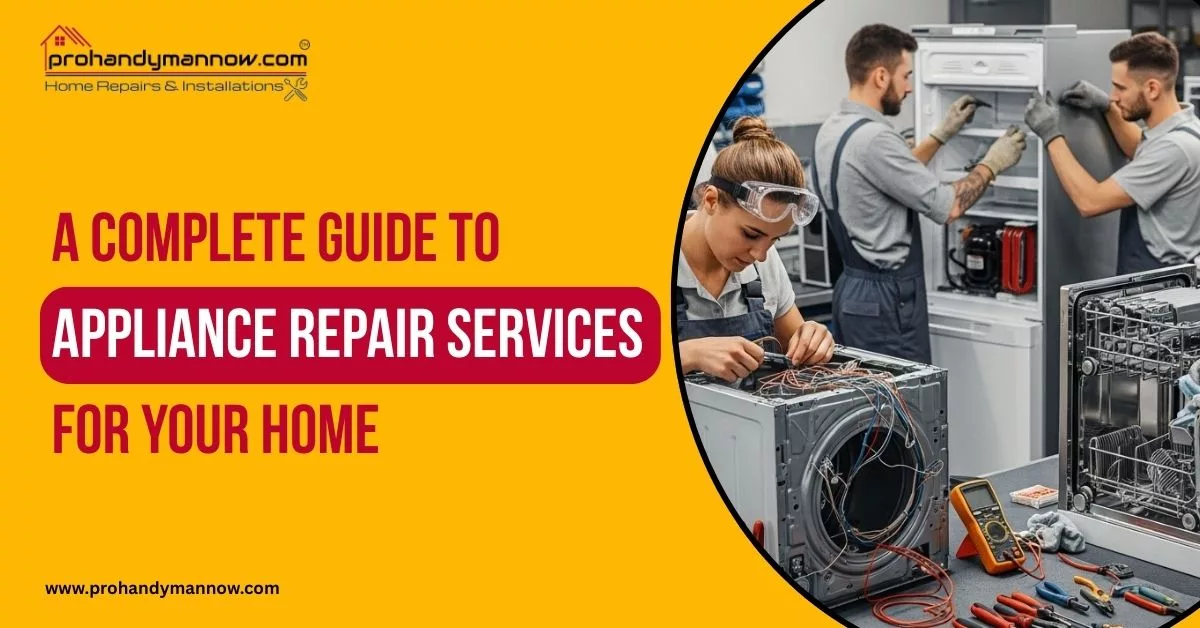 A Complete Guide to Appliance Repair Services for Your Home