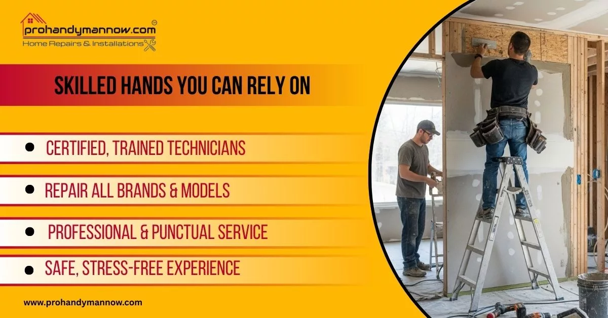 Expertise and Professional Appliance Repair Technicians