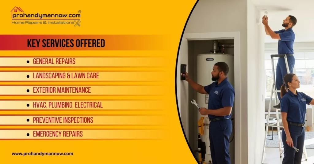 Key services offered