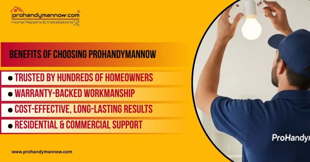 Benefits of choosing ProhandymanNow