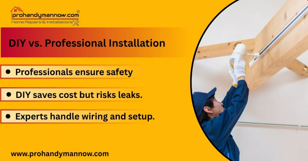 Professional vs DIY Installation