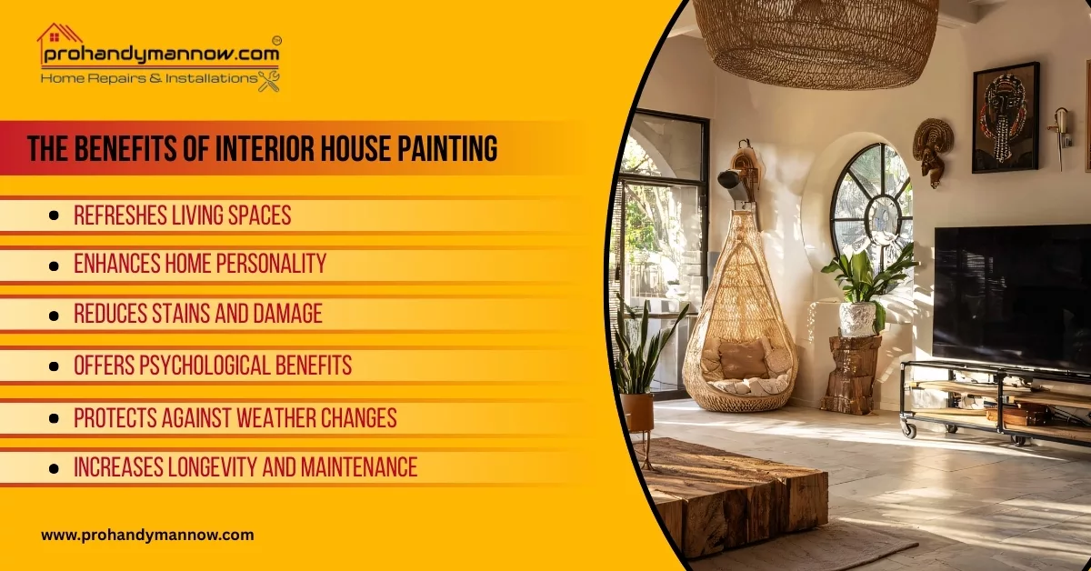 The Benefits Of Interior House Painting