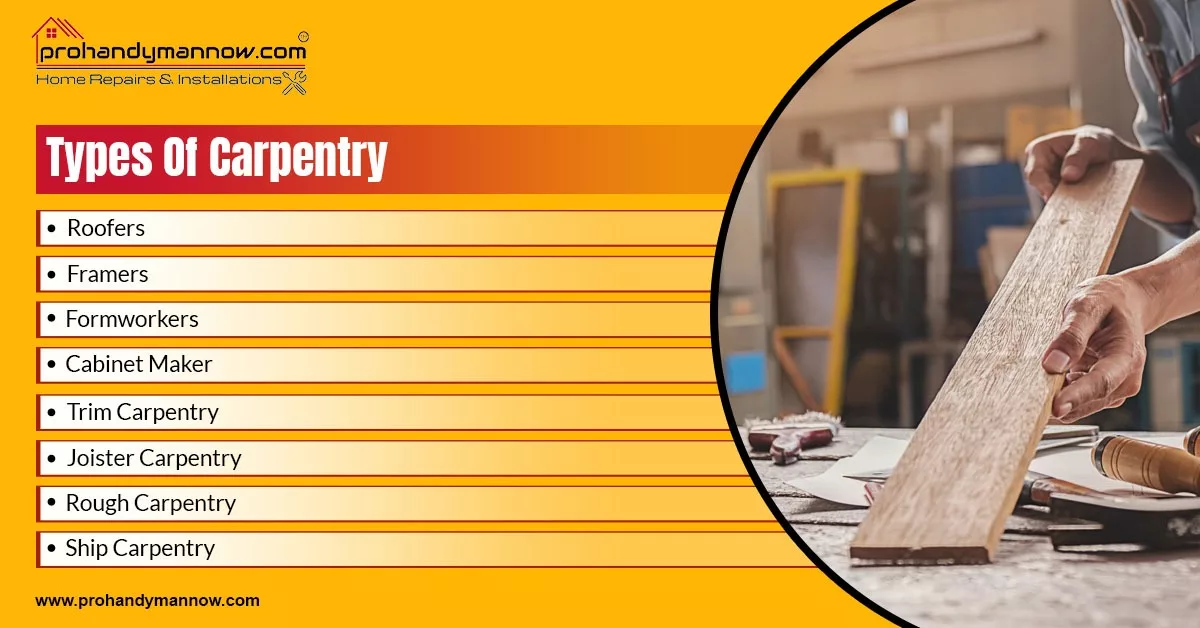 Types of carpentry