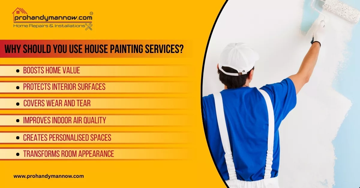 Why Should You Use House Painting Services