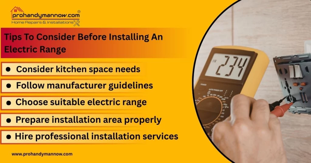 Tips To Consider Before Installing An Electric Range Tips To Consider Before Installing An Electric Range