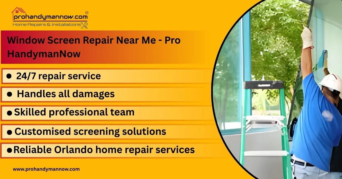 Window Screen Repair Near Me - ProHandymanNow Window Screen Repair Near Me - ProHandymanNow