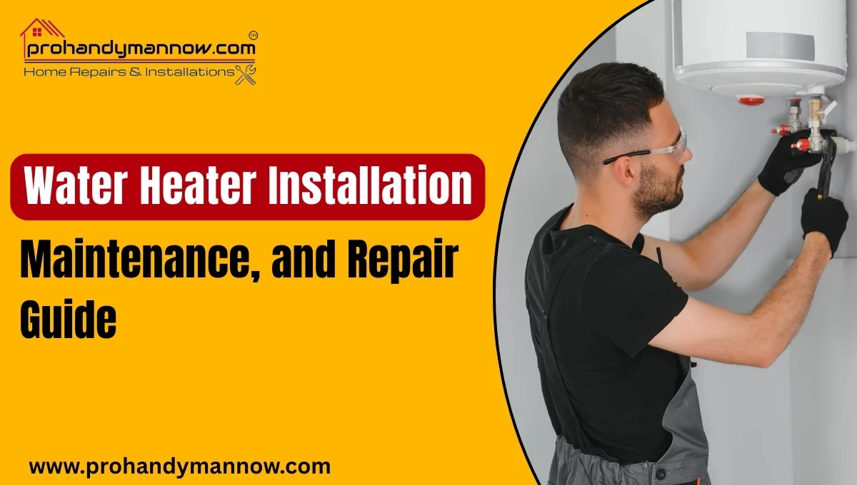 Water Heater Installation, Maintenance, and Repair Guide