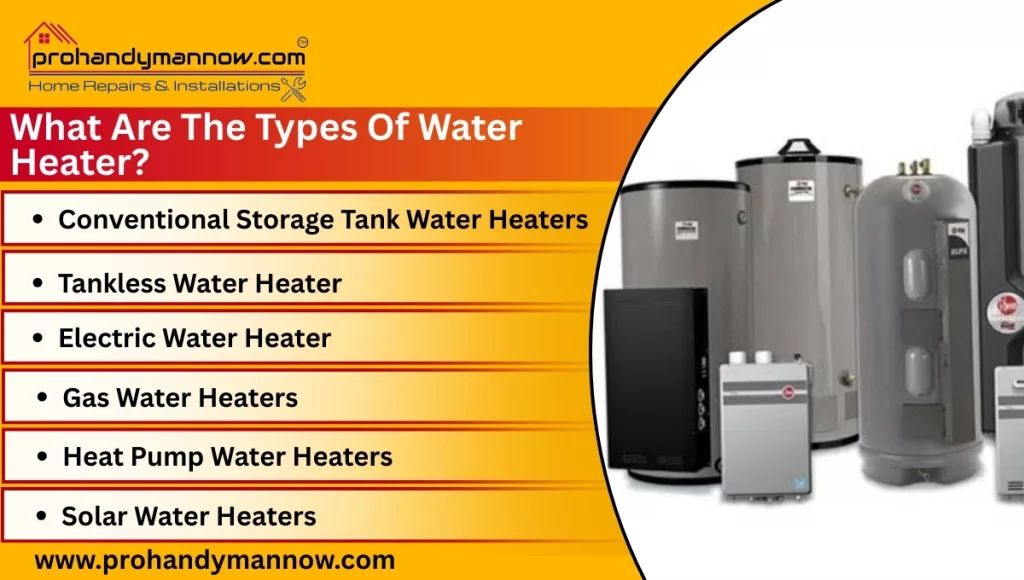 What Are The Types Of Water Heater What Are The Types Of Water Heater