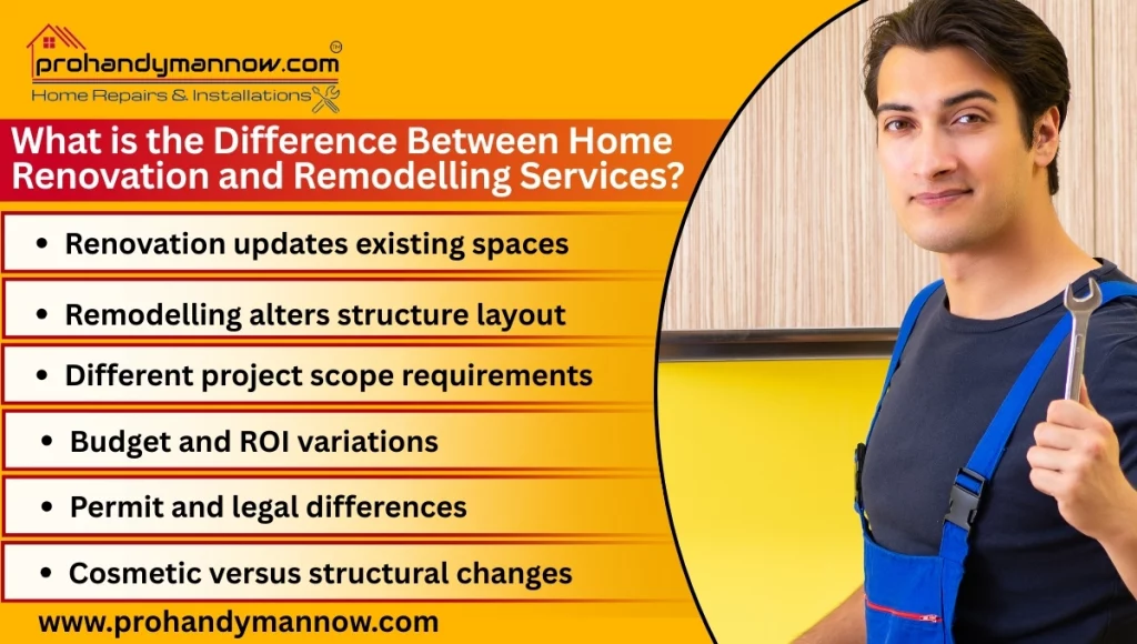 Renovation and Remodelling