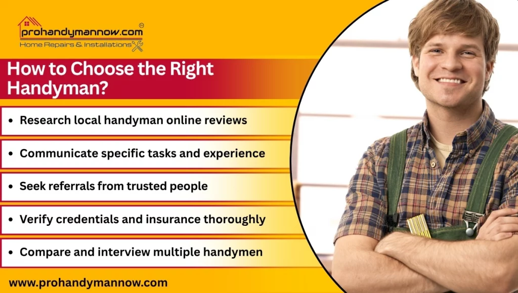 How to Choose the Right Handyman