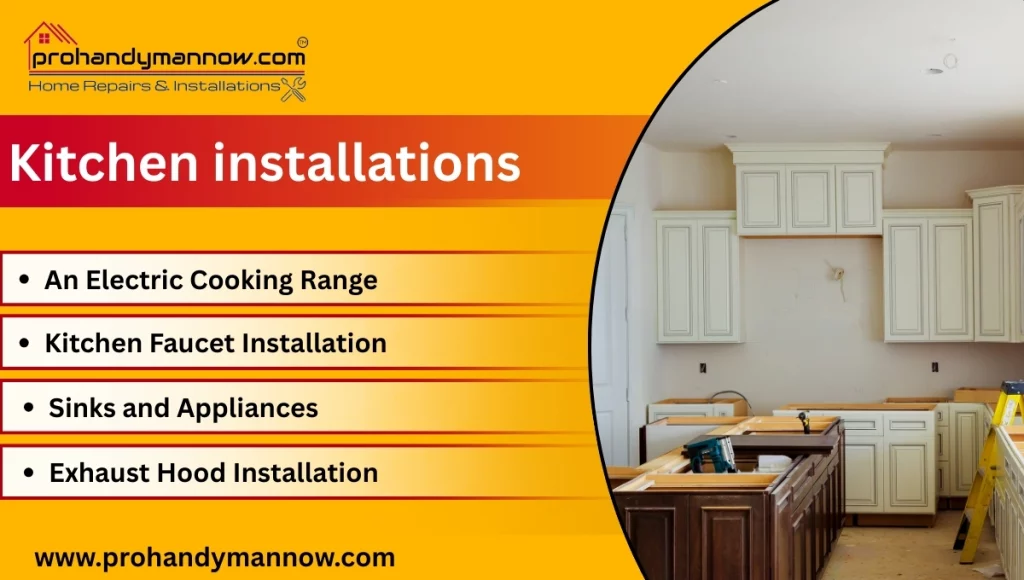 Kitchen installations