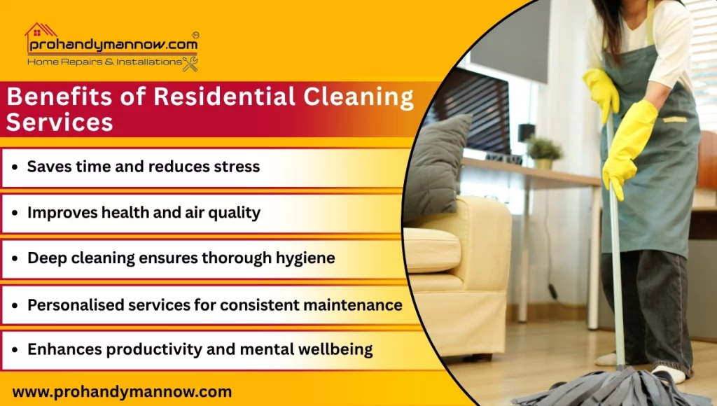 Benefits of Residential Cleaning Services