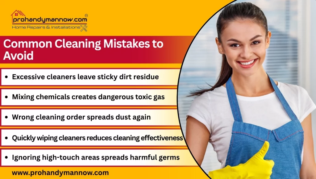 Common Cleaning Mistakes to Avoid