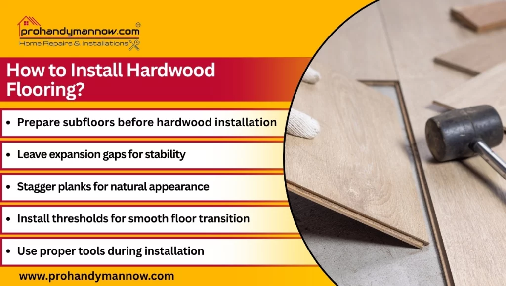 How to Install Hardwood Flooring How to Install Hardwood Flooring