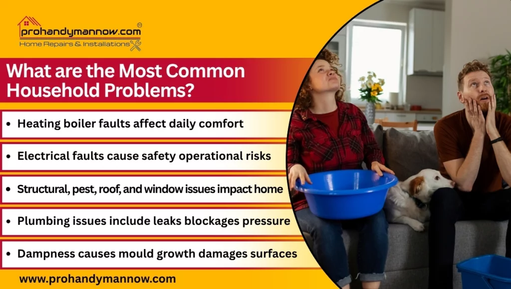 What are the Most Common Household Problems What are the Most Common Household Problems