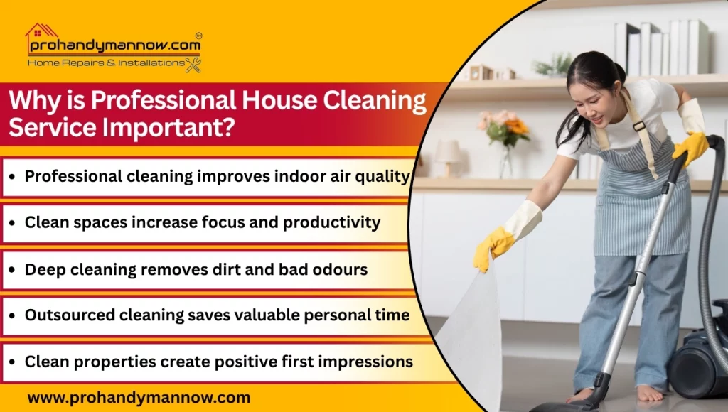 Why is Professional House Cleaning Service Important