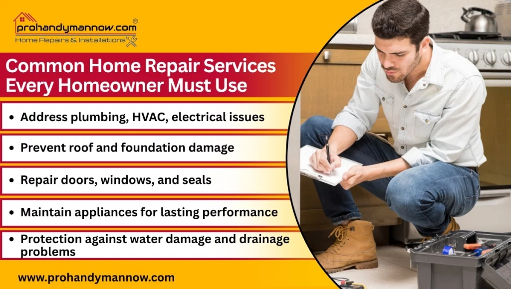 Common Home Repair Services