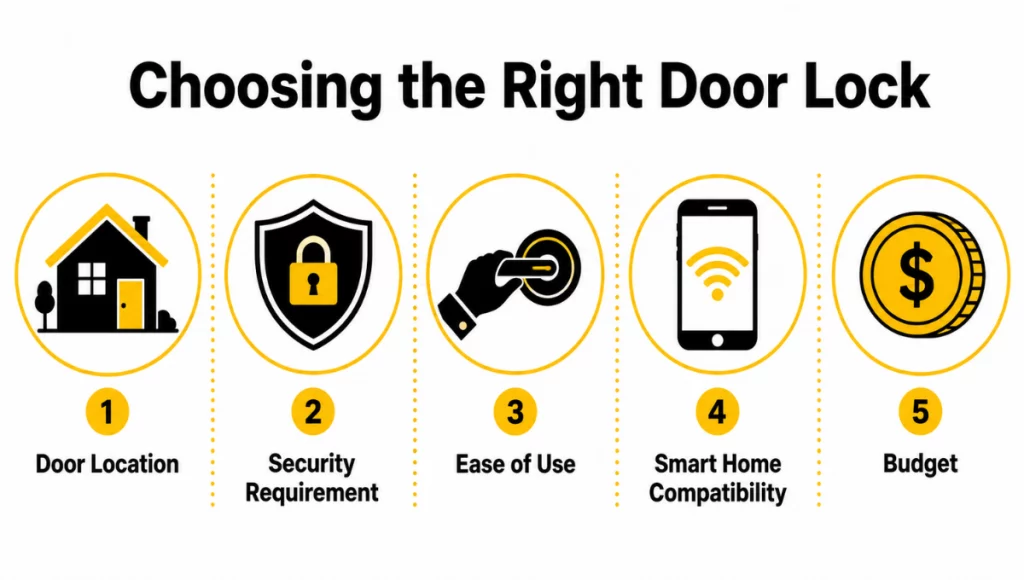 Choosing the right lock depends on Choosing the right lock depends on