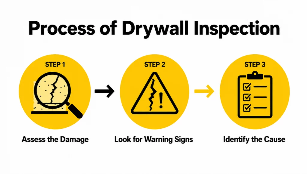 Process of Drywall Inspection Process of Drywall Inspection