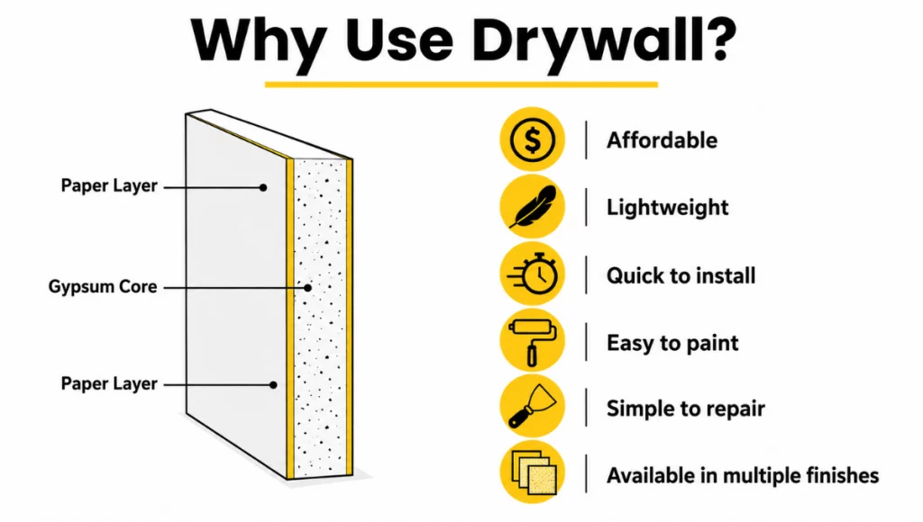Why Use Drywall? Why Use Drywall?