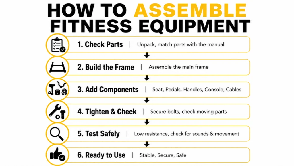 How to Assemble Fitness Equipment