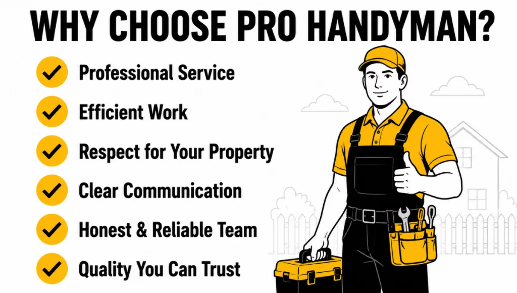 WHY CHOOSE PRO HANDYMAN