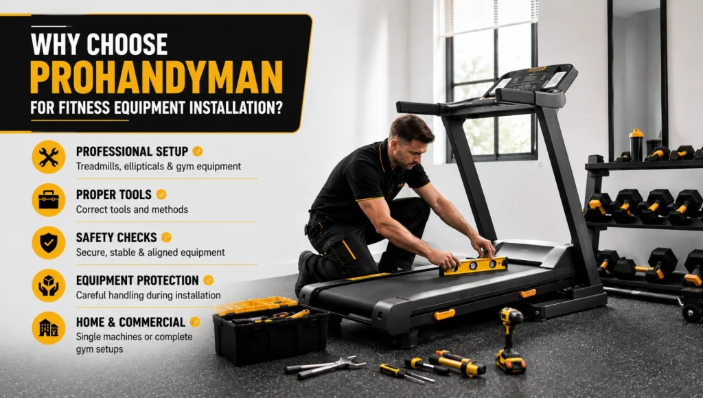 Why Choose ProHandyman for Fitness Equipment Installation