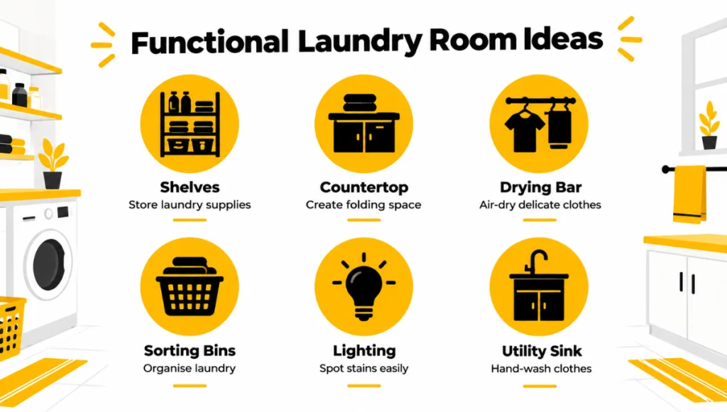 Functional Laundry Room Ideas