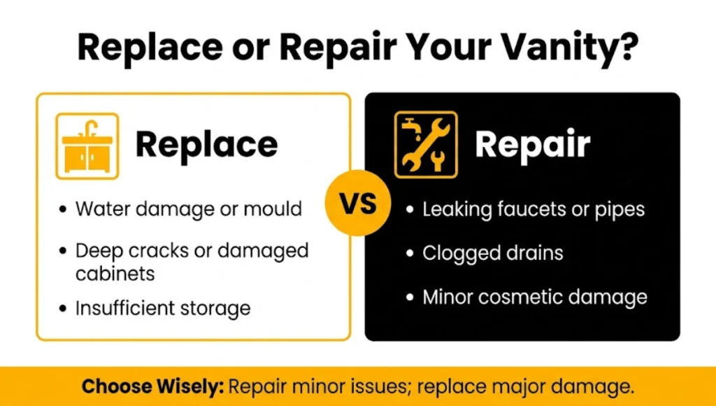 Replace or Repair Your Vanity Replace or Repair Your Vanity