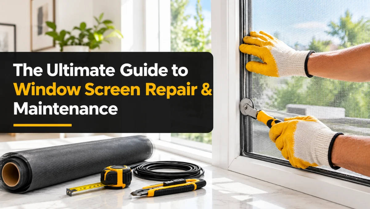 The Ultimate Guide to Window Screen Repair & Maintenance